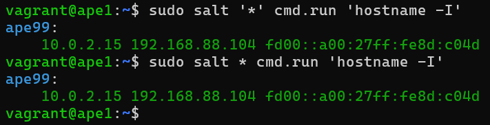 Wildcardin havainnollistaminen