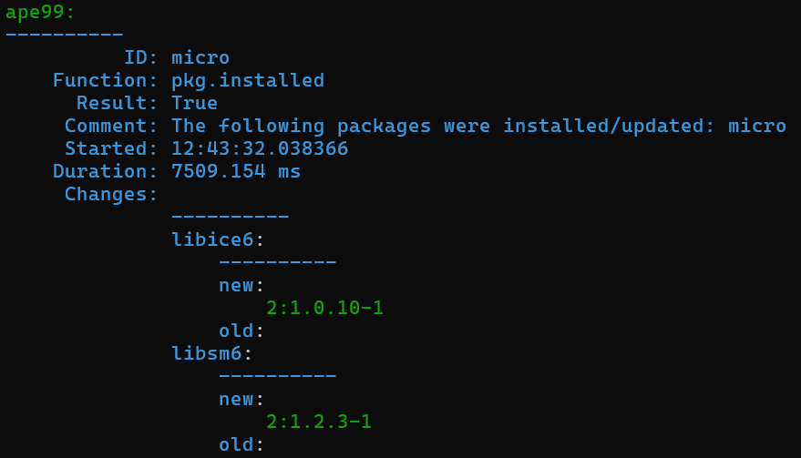Micro-editorin muutos moduulilla