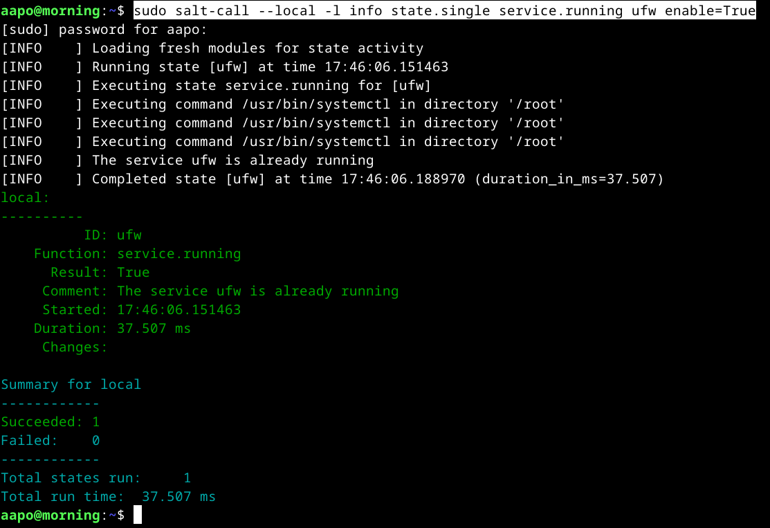 Service-tilafunktion käyttäminen