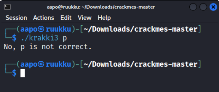 Epaonnistunut yritys