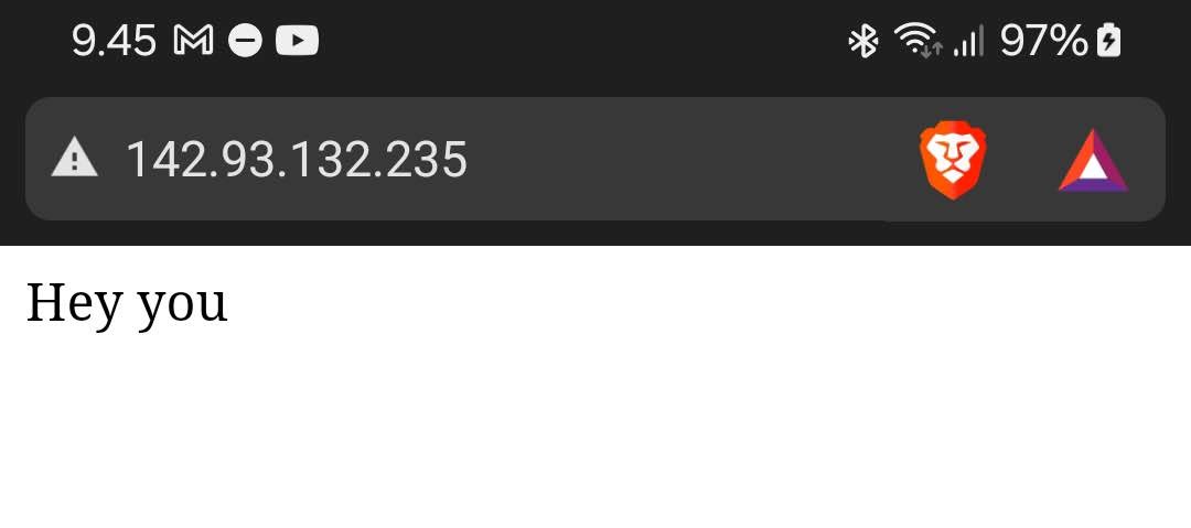 Muutettu default-sivu