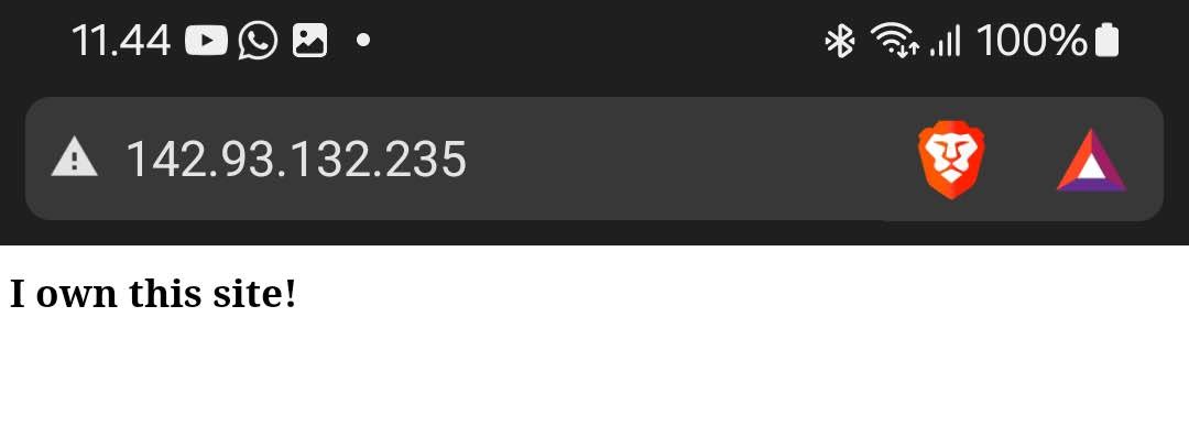 Oma sivu toimii selaimella