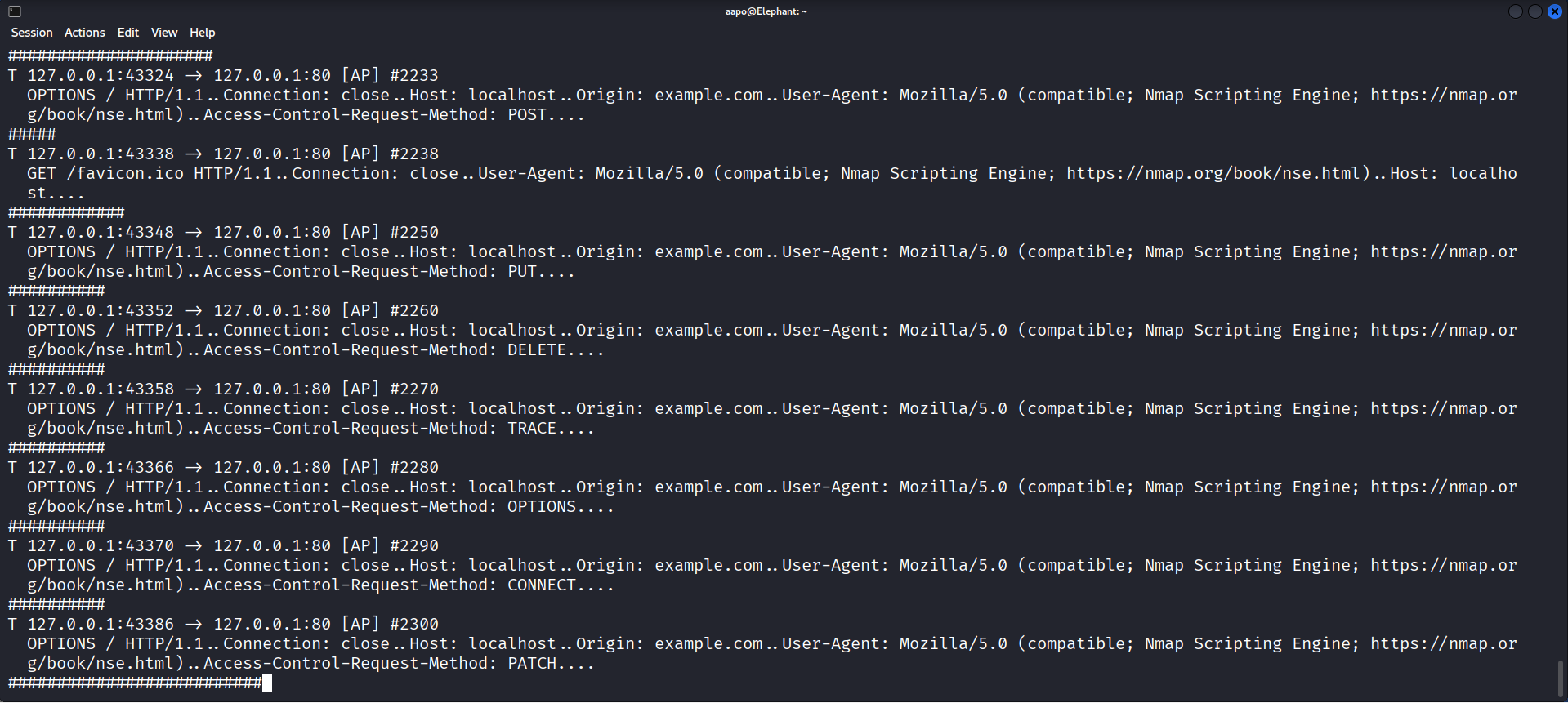 Lisaa ngrepilla saatuja tietoja